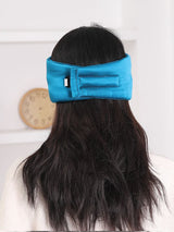 [Verde Acqua] SilkSilky-IT Mascherina da Notte 003