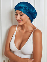 [Verde Acqua] SilkSilky-IT Cuffia di seta 003