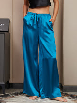 [Verde Acqua] SilkSilky-IT Pantaloni da donna 001