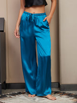 [Verde Acqua] SilkSilky-IT Pantaloni da donna 003