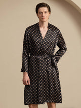 [Catena Nera] SilkSilky-IT Long Sleeve Vestaglia da uomo 001