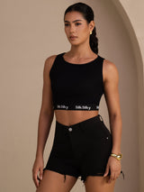 [Nero] SilkSilky-IT Sleeveless Crew Neck Cami 006