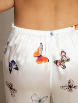 [Farfalla Bianca] SilkSilky-IT 19Momme Seta Womens Pants 005
