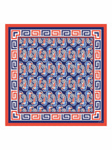 [Cavalluccio Marino Navy] SilkSilky-IT Scarf 001