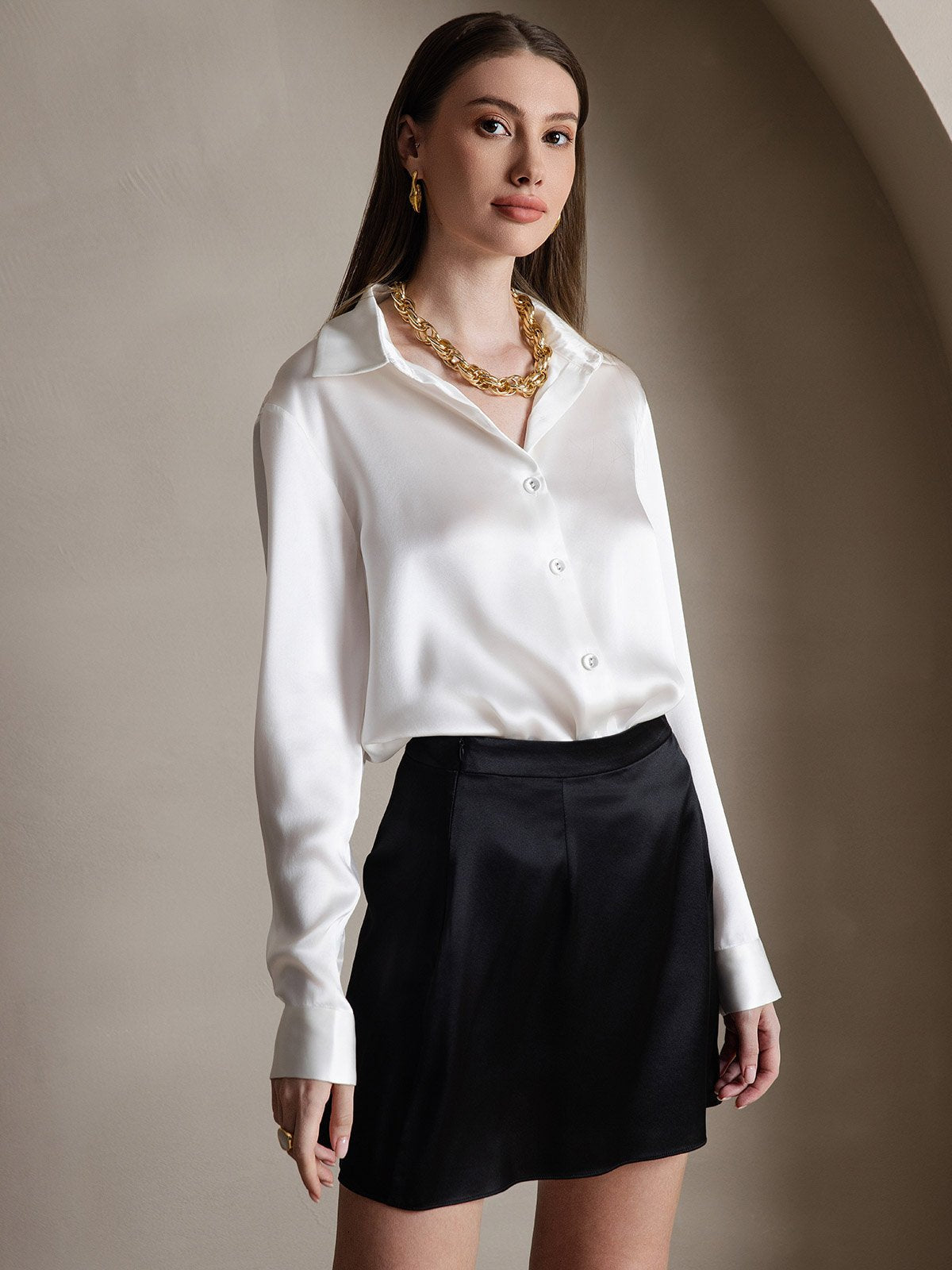 [Nero] SilkSilky-IT 19Momme Seta Skirt 006