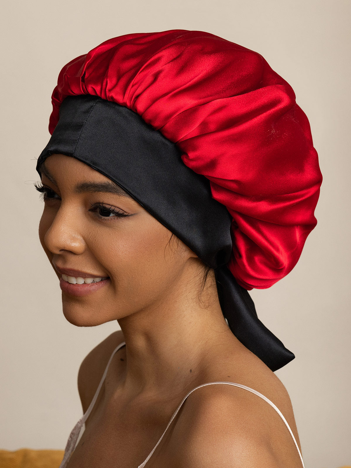 SilkSilky-IT Seta pura Sleep Cap Vino 005