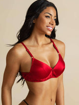 [Rosso] SilkSilky-IT Reggiseno 009