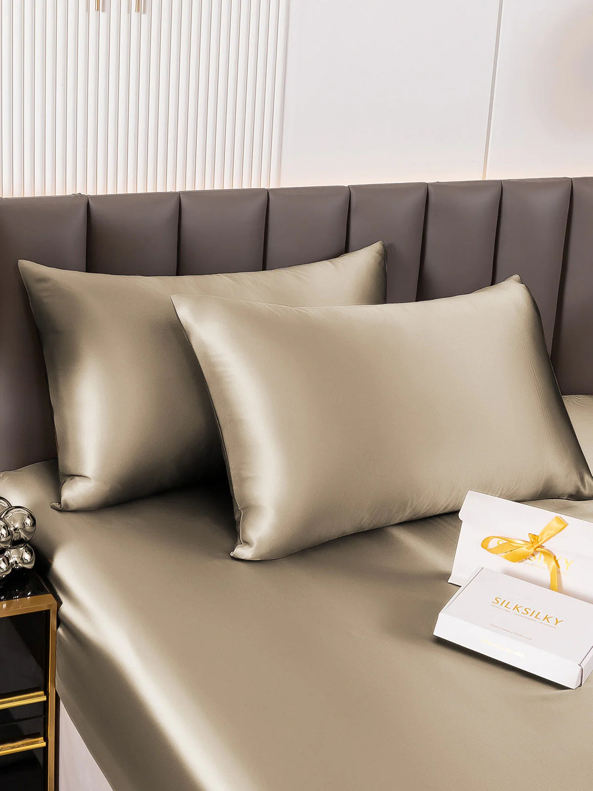[Cachi] SilkSilky-IT 19Momme Seta pura Pillowcase 003