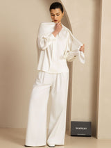 [Bianco] SilkSilky-IT Sciarpa 005