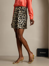 [Leopardo] SilkSilky-IT Seta pura Skirt 005,