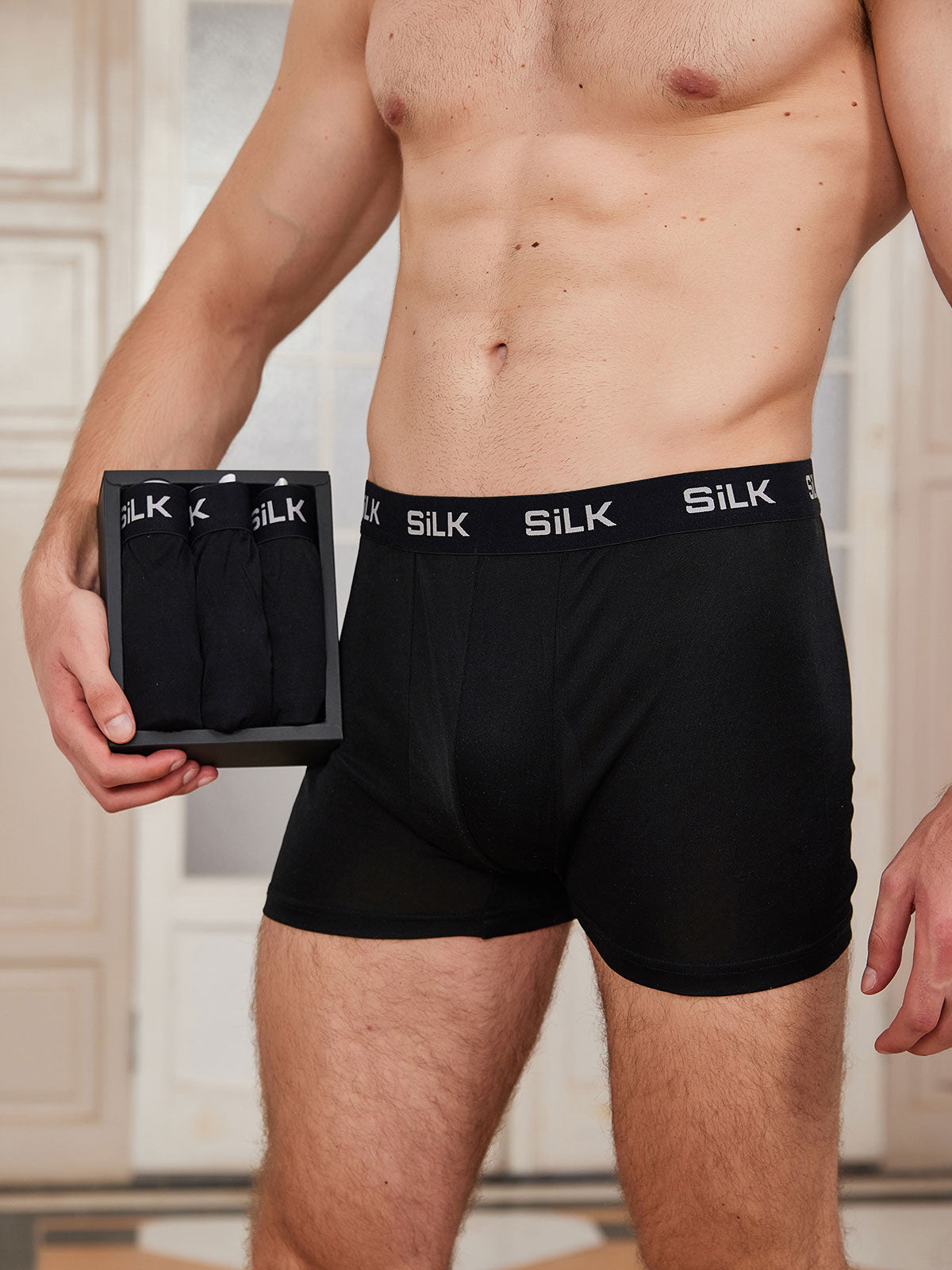 [Nero] SilkSilky-IT Seta pura Mens Underwear 001
