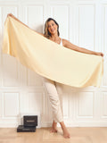 SilkSilky IT Seta pura Scarf Champagne 006