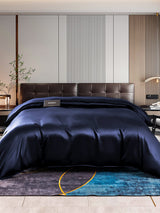 [Blu Scuro] SilkSilky-IT 22Momme Duvet Covers 001