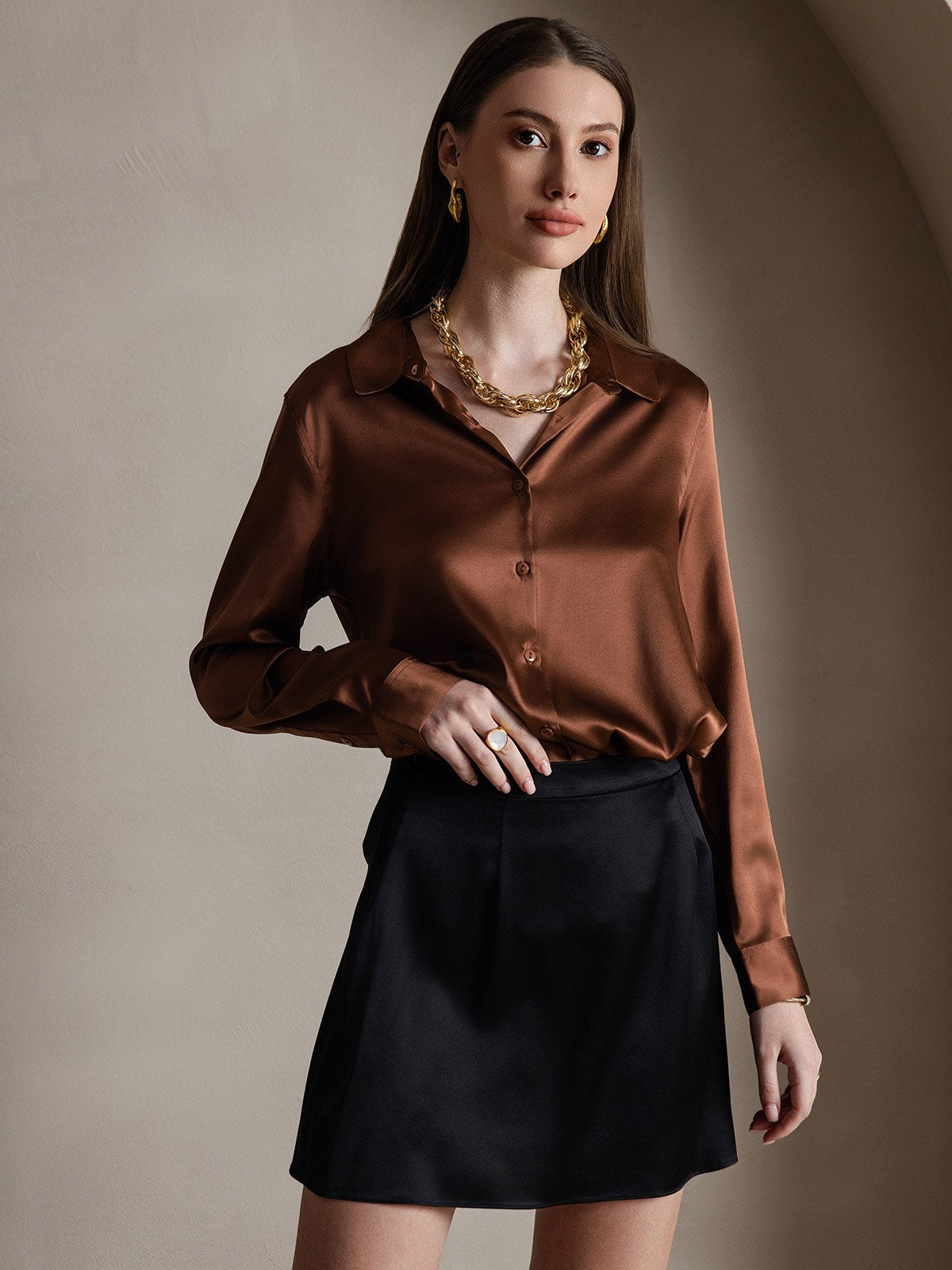 [Nero] SilkSilky-IT 19Momme Seta Skirt 007