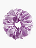 SilkSilky-IT 19Momme Seta pura Scrunchie Lavanda 003