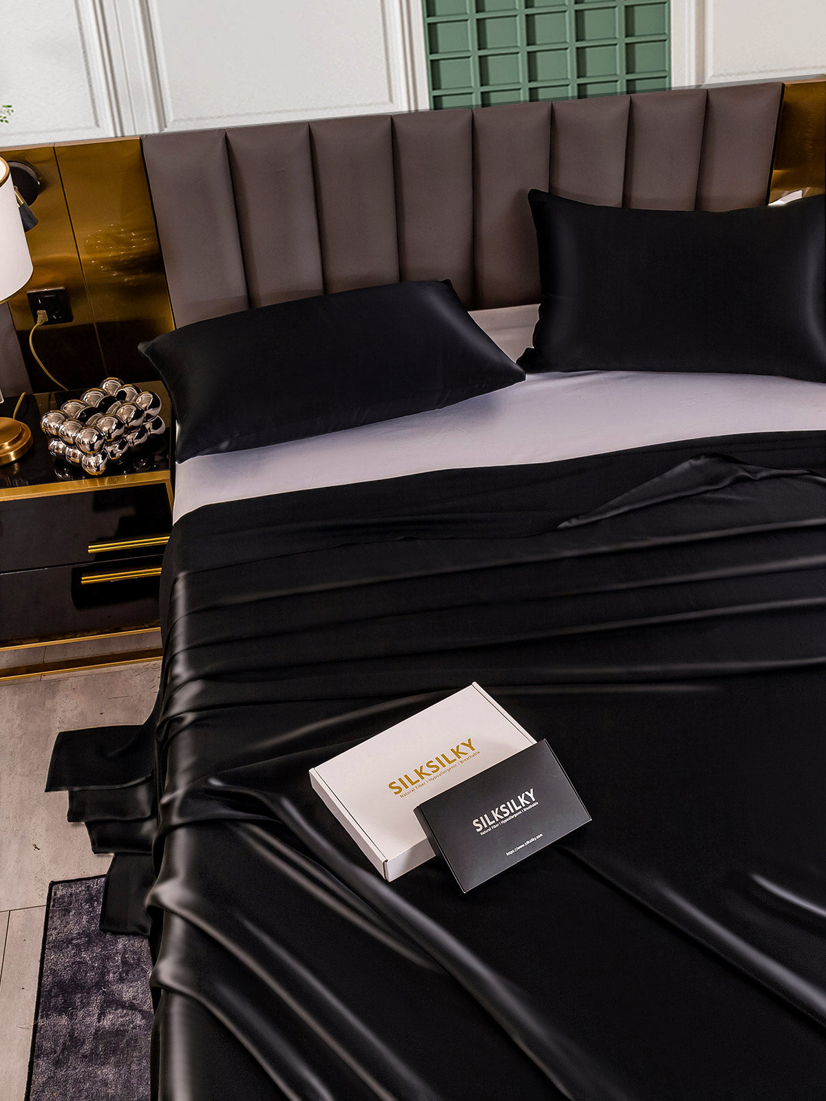 [Nero] SilkSilky-IT 25Momme Seta pura Bedding Set 005