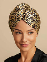 [Leopardo] SilkSilky-IT Turbante Per Capelli 001