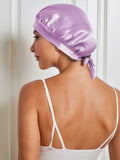 SilkSilky IT Seta pura Sleep Cap Lavanda 002