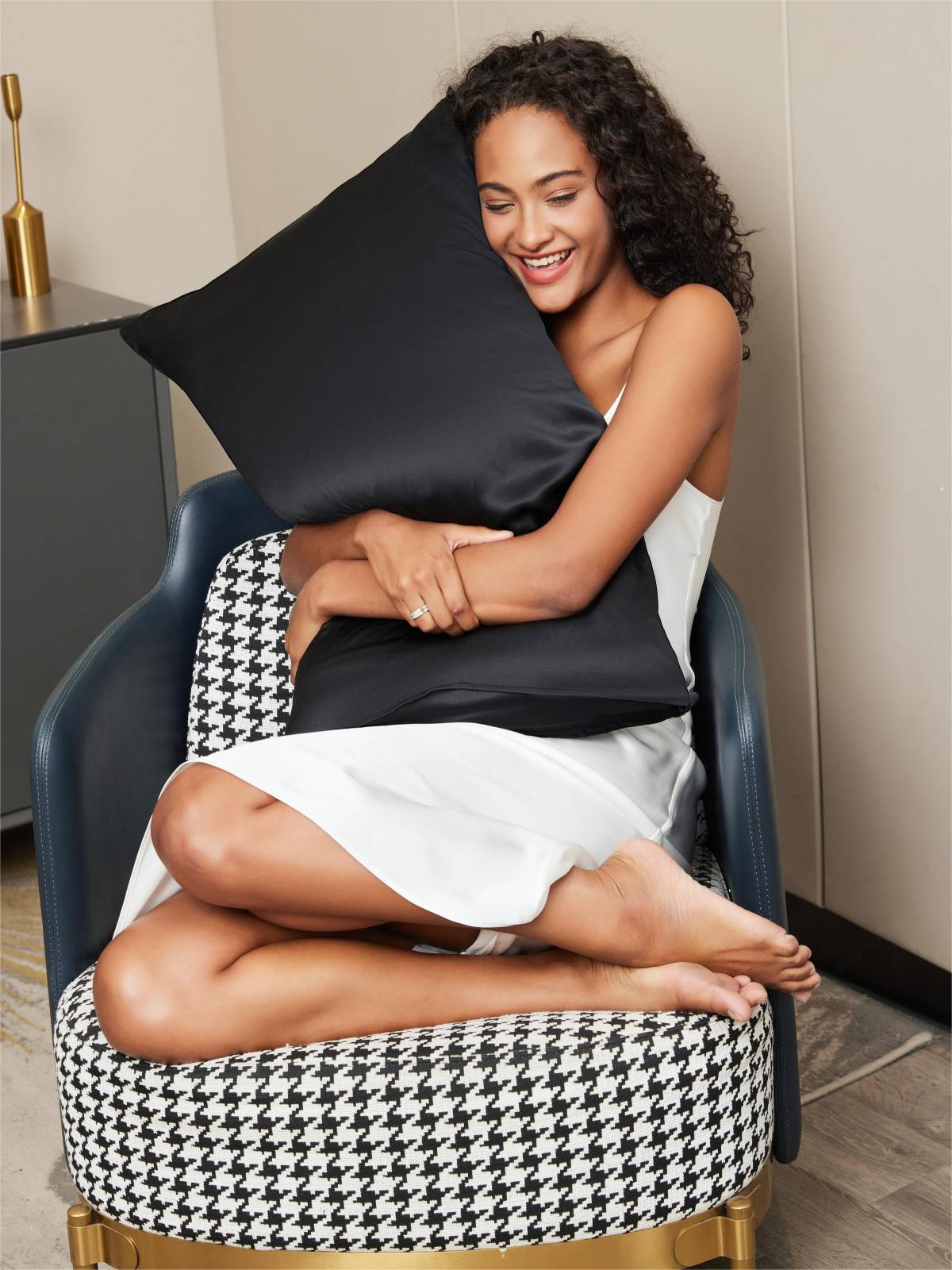 [Nero] SilkSilky-IT 22Momme Seta pura Pillowcase 002