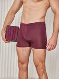 SilkSilky IT Maglia di seta Mens Underwear Vino 001