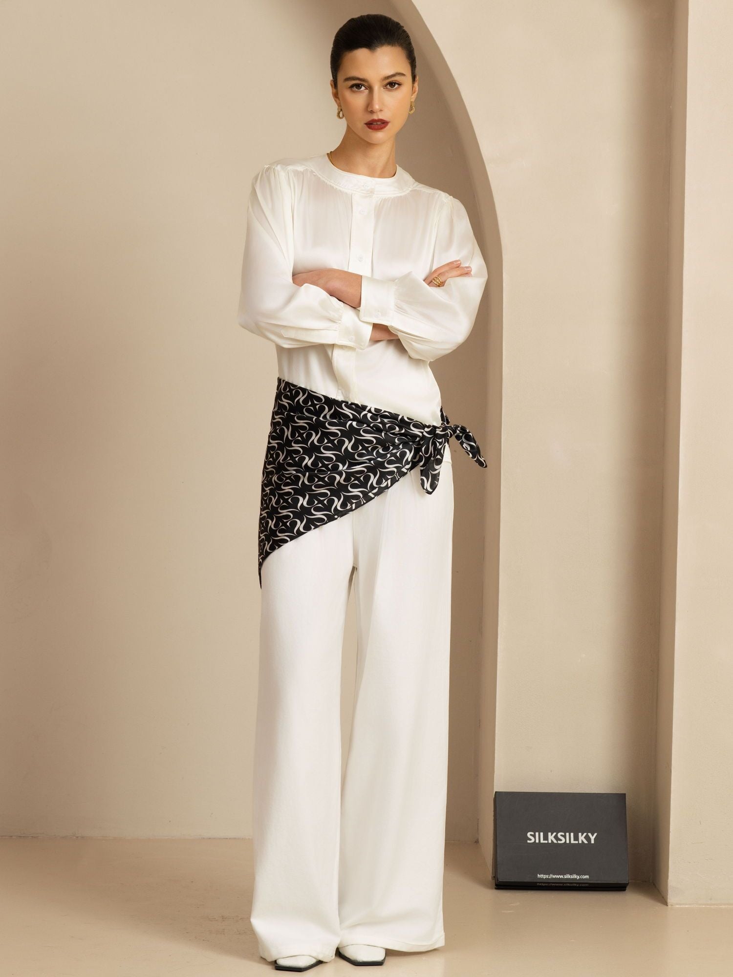 [P112] SilkSilky-IT Scarf 004