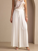 [Bianco] SilkSilky-IT Pantaloni da donna 008