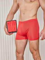 [Rosso] SilkSilky-IT Intimo da uomo 001
