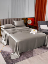 [Grigio] SilkSilky-IT 22Momme Seta pura Bedding Set 005,