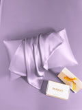 SilkSilky-IT 19Momme Seta pura Pillowcase Lavanda 006