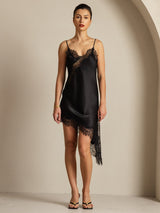 [Nero] SilkSilky-IT Seta pura Dress 001