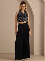 [Nero] SilkSilky-IT Pantaloni da donna 005