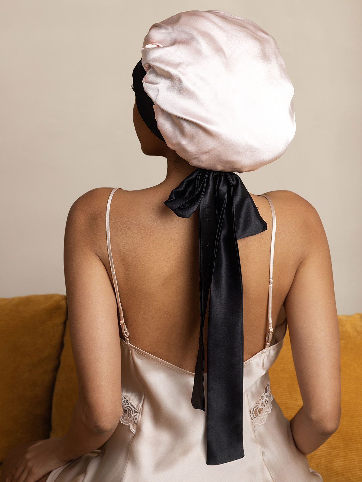 [Rosa] SilkSilky-IT Sleep Cap 004