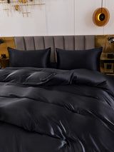[Nero] SilkSilky-IT 19Momme Set di biancheria da letto 005