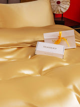 [Champagne] SilkSilky-IT 22Momme Seta pura Bedding Set 005,
