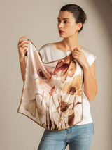 [P092] SilkSilky-IT Seta pura Scarf 003
