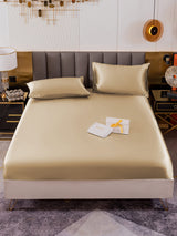 [Beige] SilkSilky-IT 19Momme Set di biancheria da letto 002