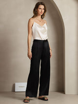 [Nero] SilkSilky-IT 19Momme Seta Womens Pants 005,