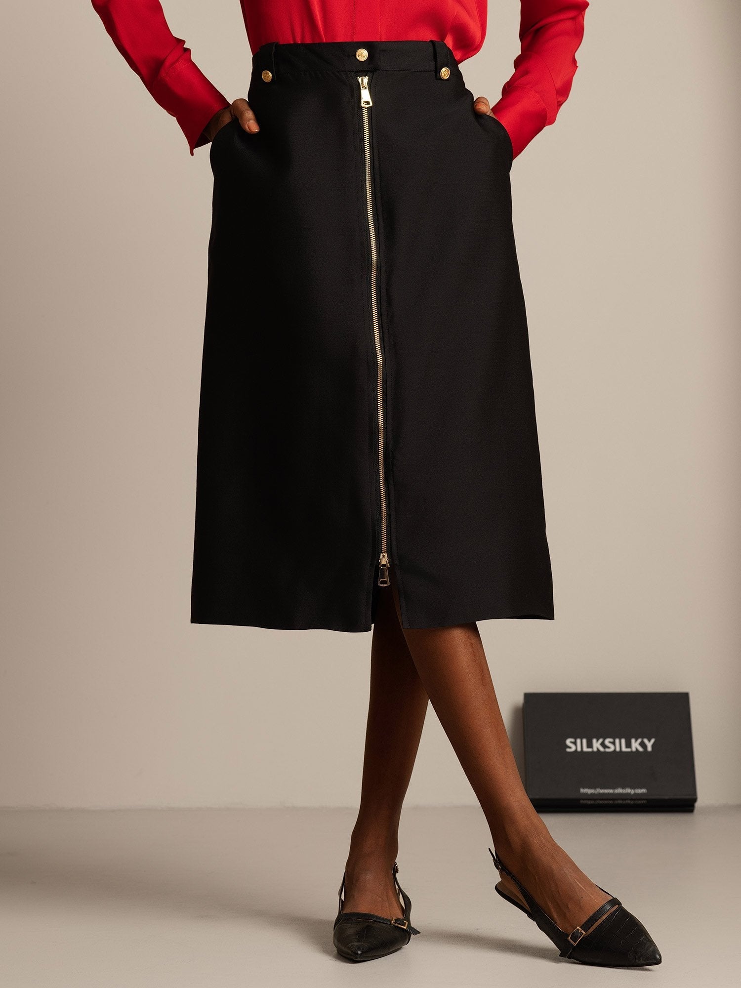 [Nero] SilkSilky-IT 32Momme Seta Skirt 001,