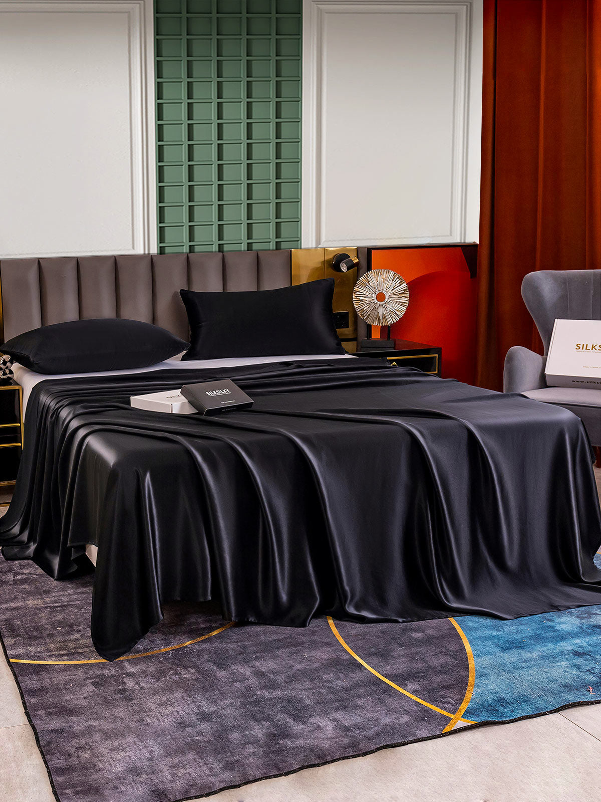 [Nero] SilkSilky-IT 25Momme Seta pura Bedding Set 003