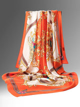 [P081] SilkSilky-IT Seta pura Scarf 001