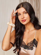 [Beige Chiaro] SilkSilky-IT Nastri Per Cappelli 002