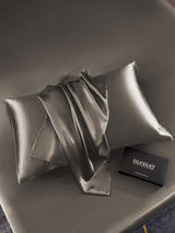 [Grigio Scuro] SilkSilky-IT 30Momme Federa 005