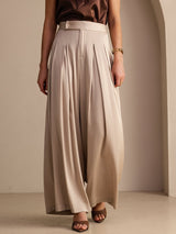 [Marrone Chiaro] SilkSilky-IT Pantaloni da donna 007