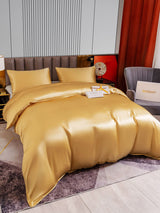 [Champagne] SilkSilky-IT 22Momme Seta pura Bedding Set 003,