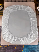 [Argento] SilkSilky-IT 22Momme Set di biancheria da letto 003