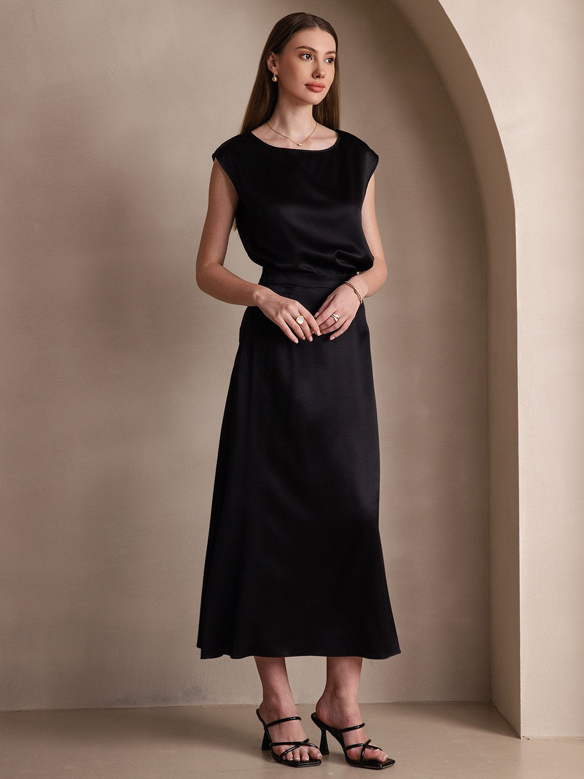 [Nero] SilkSilky-IT 19Momme Seta Skirt 004