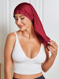 SilkSilky IT Seta pura Sleep Cap Vino 005