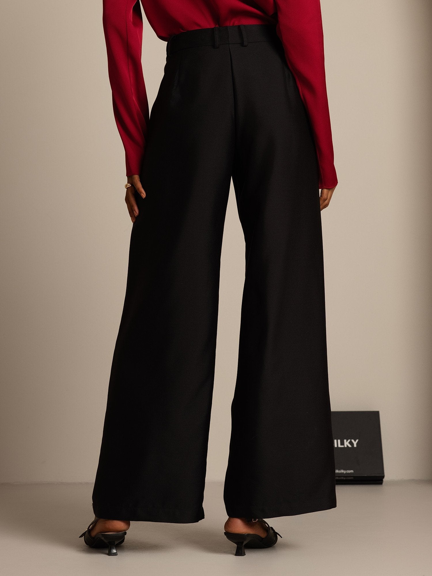 [Nero] SilkSilky-IT 32Momme Seta Womens Pants 002,