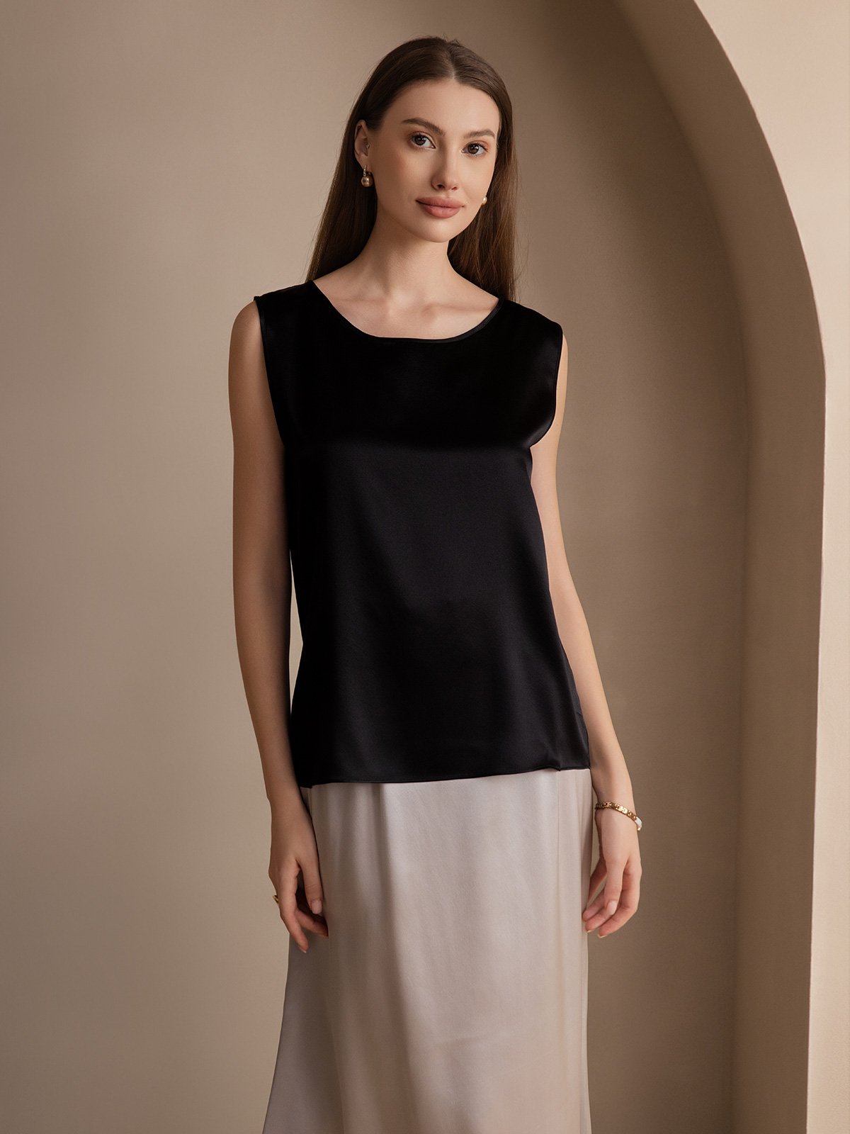 [Nero] SilkSilky-IT 19Momme Seta Camisoles 001