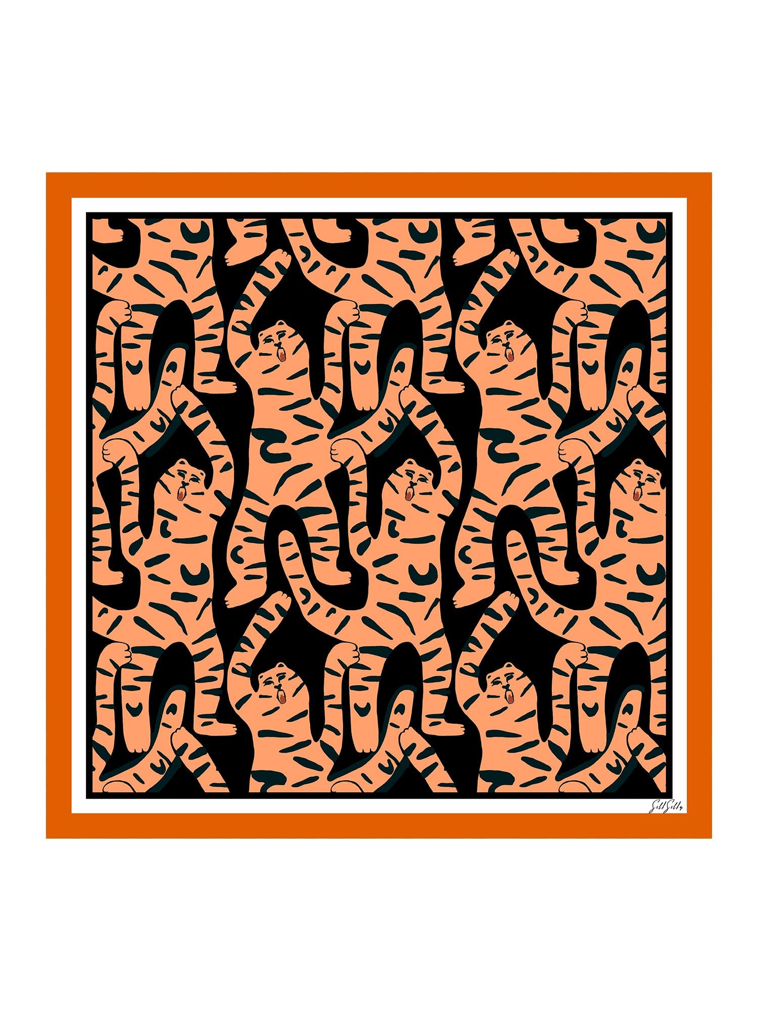 [Tigre Nera] SilkSilky-IT Scarf 001